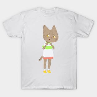 Spirited cat T-Shirt